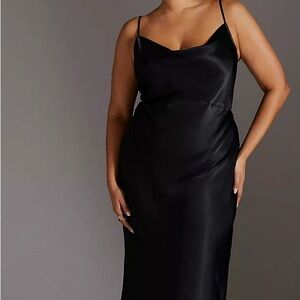 Anthropologie Elyse Bias Slip Dress